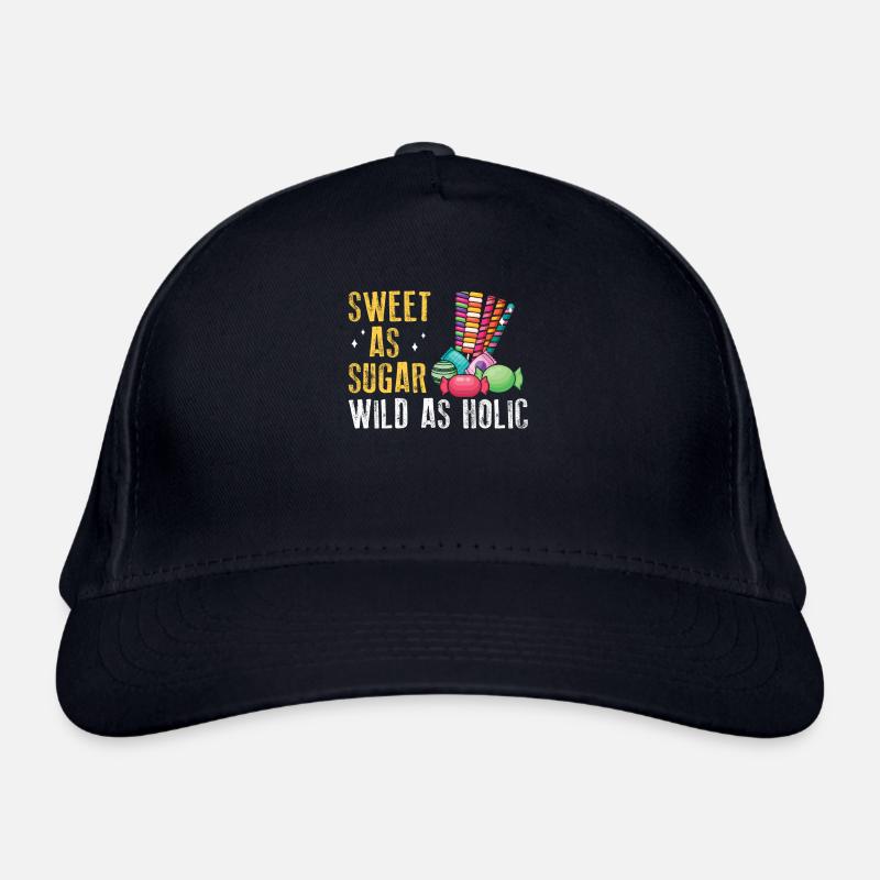 Sugarholic Sweets Sugar Candy Enthusiast Organic Baseball Cap