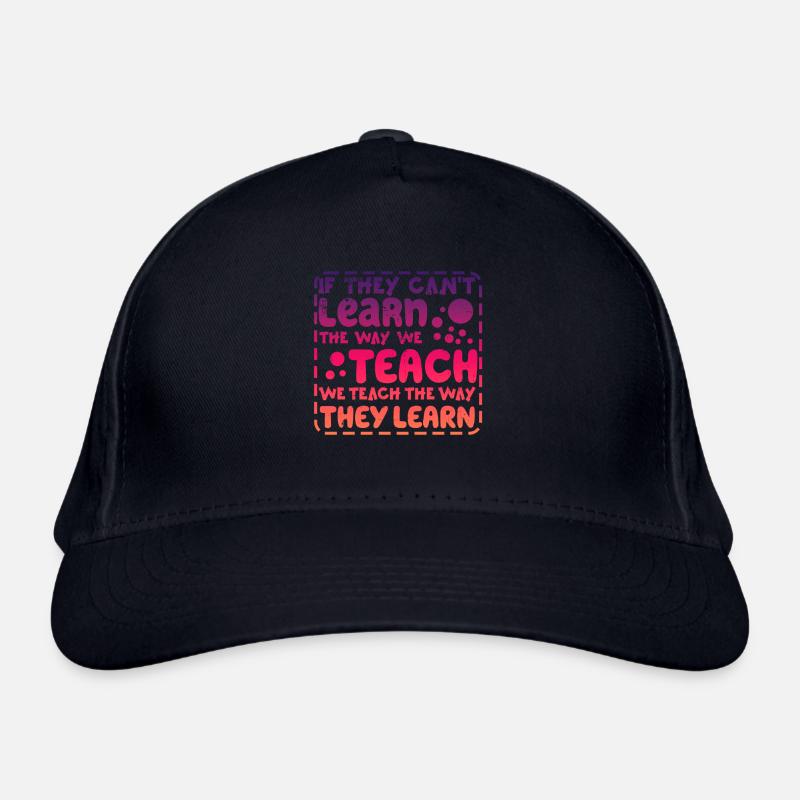 Sensibilisation à l’autisme SPED Teacher Learn Casquette classique bio