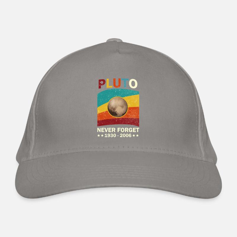 Pluto Never Forget Tribute 1930-2006 Organic Baseball Cap