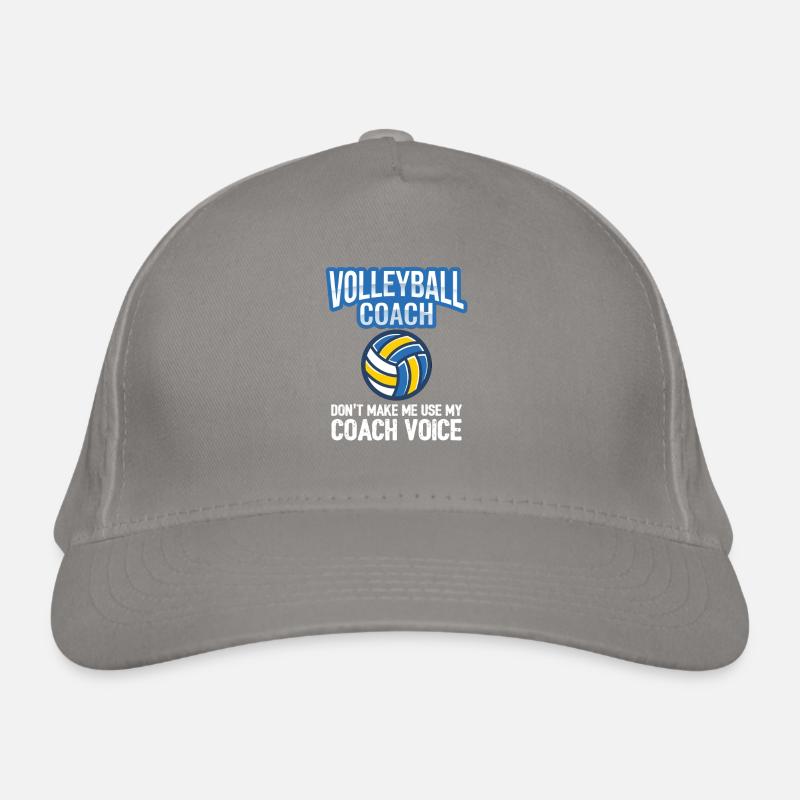 Entraîneur de volley-ball ne me faites pas utiliser ma voix coach Casquette classique bio
