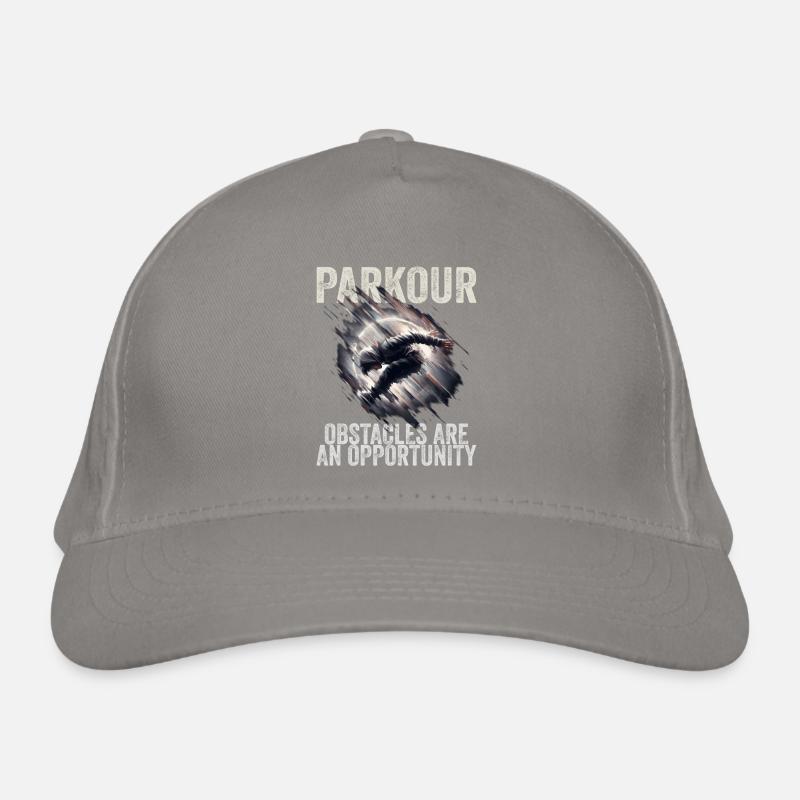 Les obstacles de parkour sont une opportunité Casquette classique bio