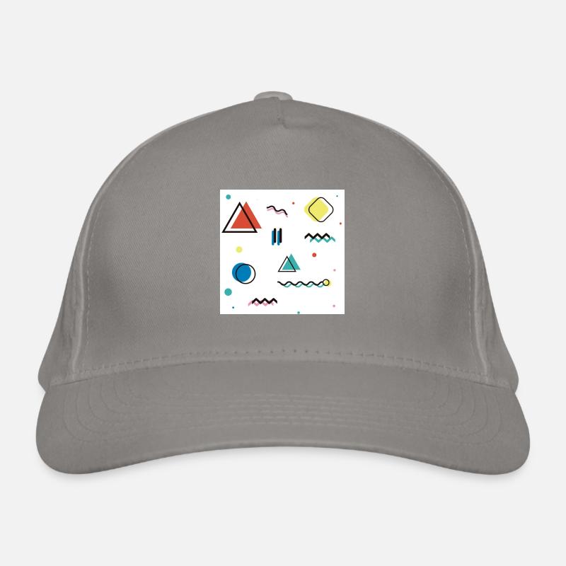 Abstract geometry Organic Baseball Cap