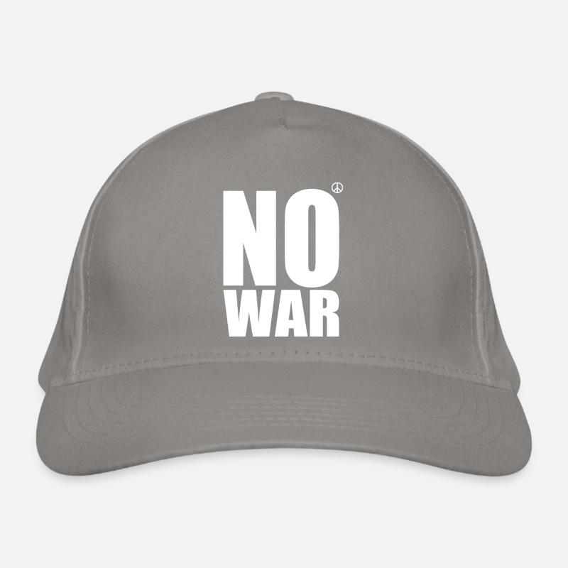 No war Casquette classique bio