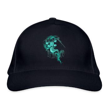 ANTIEN - Happy Halloween - Bio-Baseballkappe - Navy - Vorne