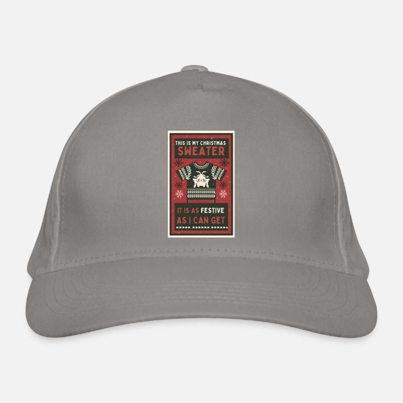 Das ist mein Weihnachtspullover. Bio-Baseballkappe