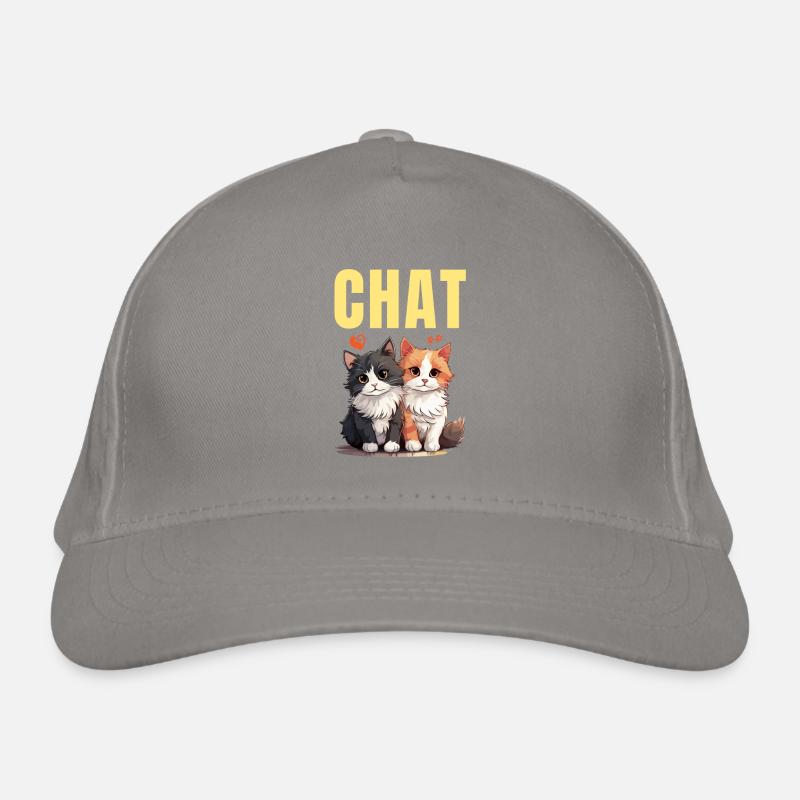 chat Casquette classique bio