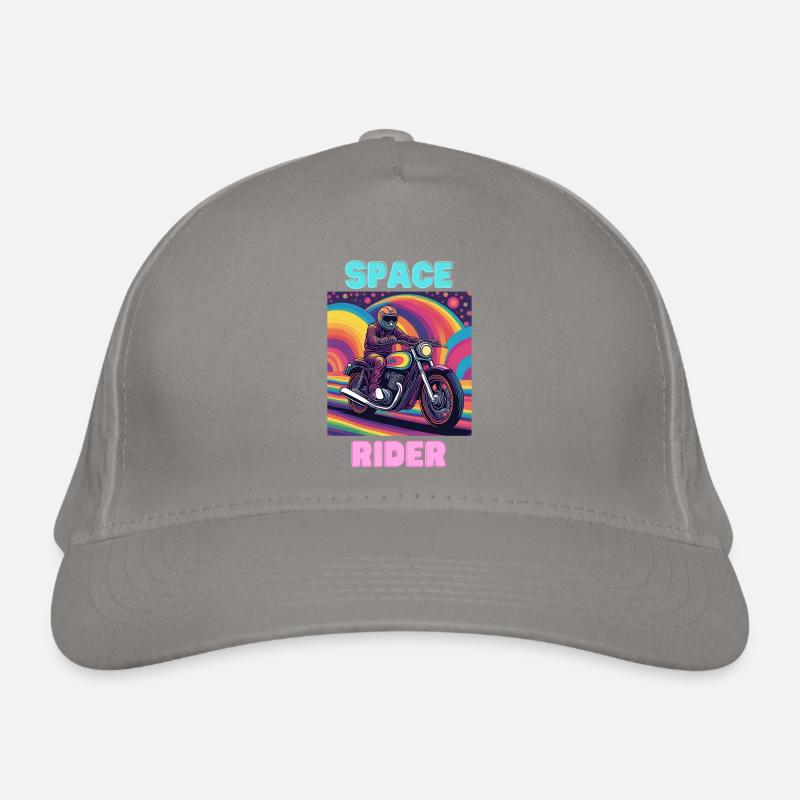 Space Rider Organic Baseball Cap