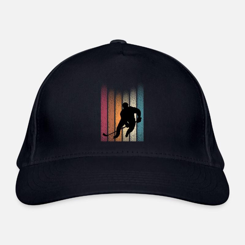 Retro Eishockey Bio-Baseballkappe