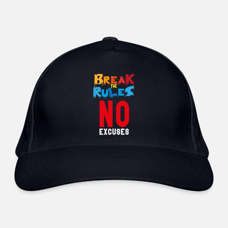 Break the Rules Organic Baseball Cap