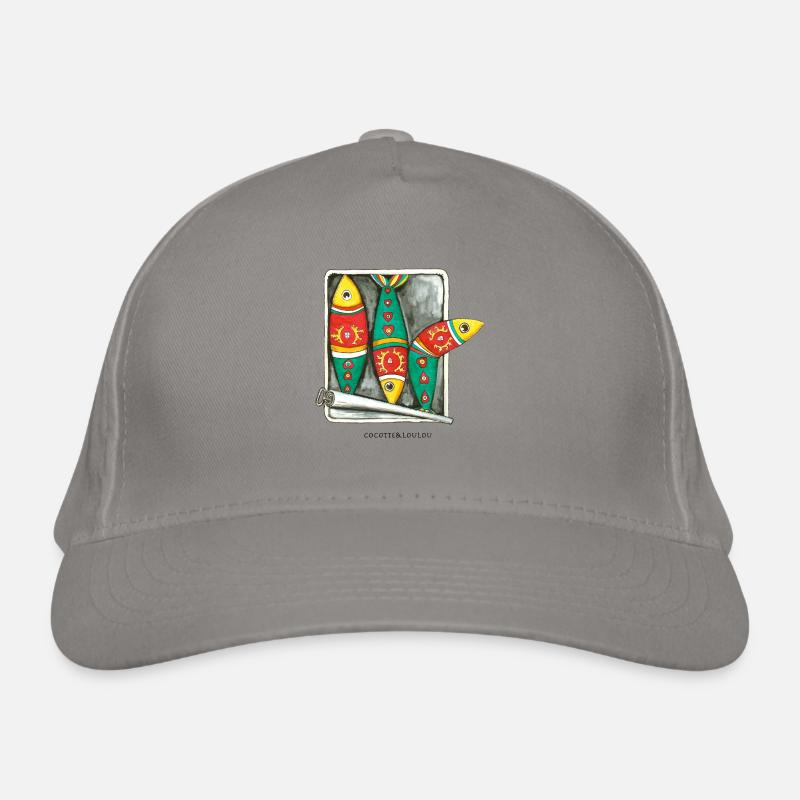 Les sardines Casquette classique bio