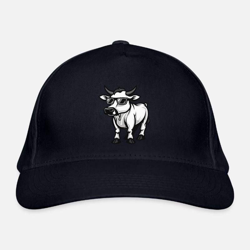 Kuh Cool Comic Bio-Baseballkappe