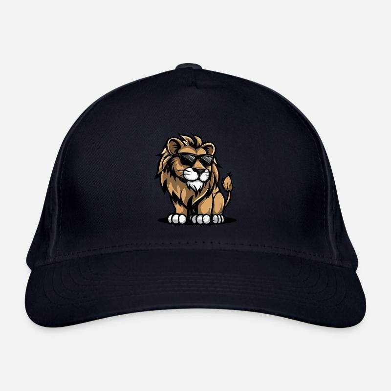 Lion Cool Bande Dessinée Casquette classique bio