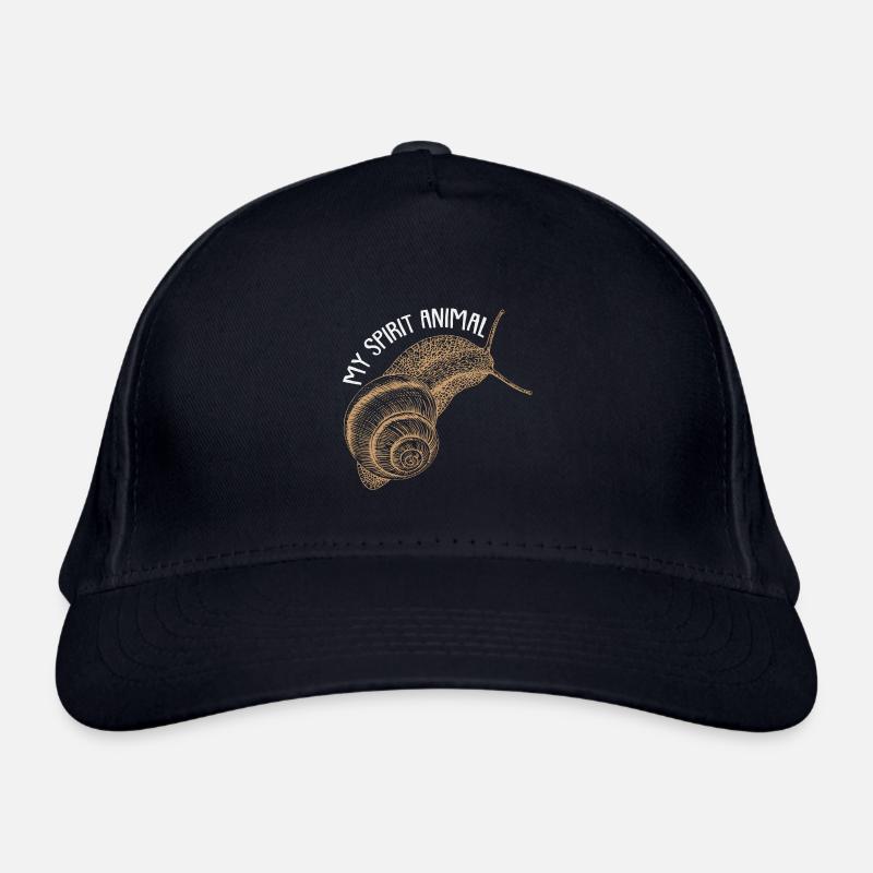 Escargot mon animal préféré mon Casquette classique bio