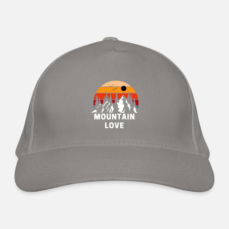 Mountain Love Organic Baseball Cap
