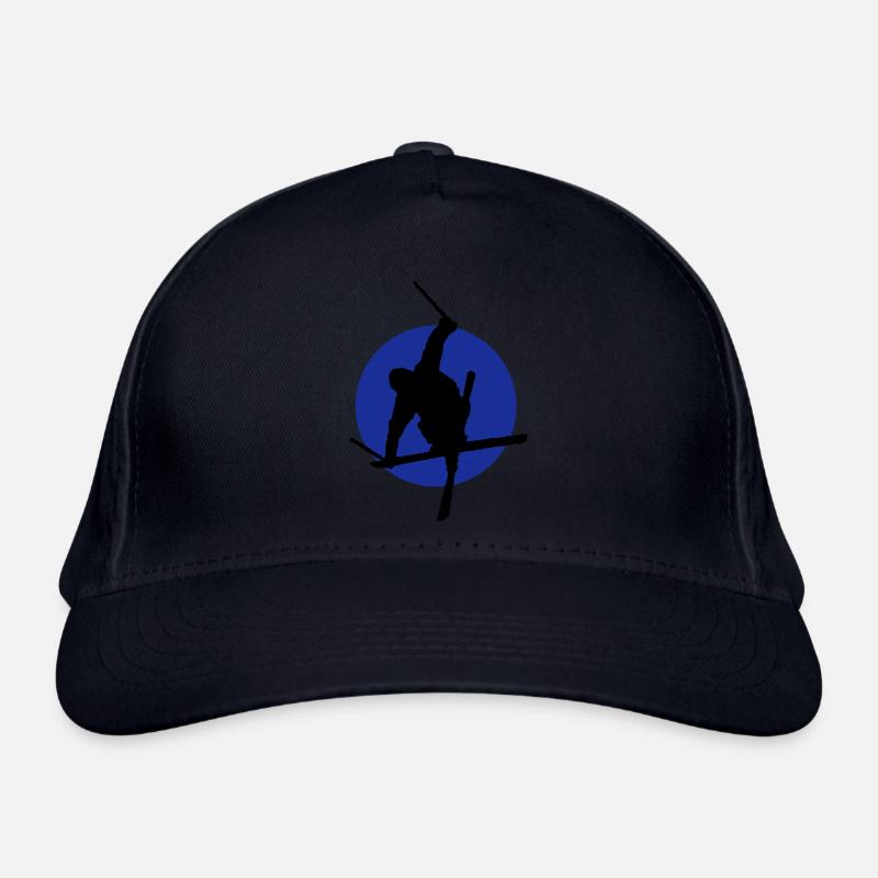 Ski freestyle icon Organic Baseball Cap