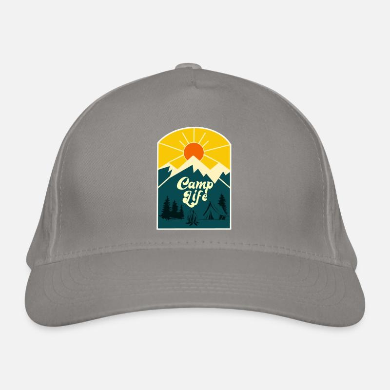 Camp-Leben Bio-Baseballkappe