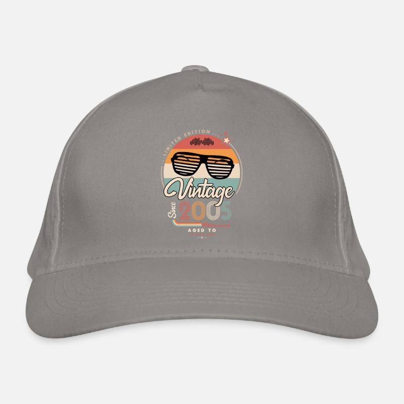 Vintage since 2005 Organic Baseball Cap
