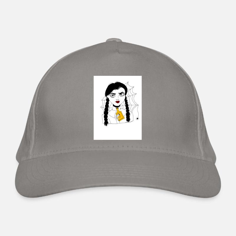 Emo Mädchen Bio-Baseballkappe