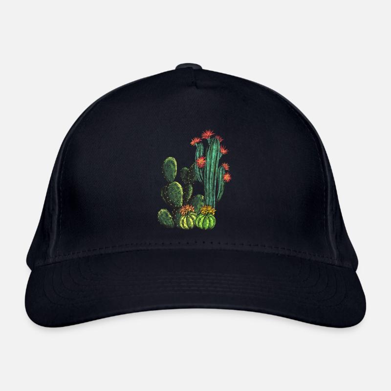 CACTUS LOVE - Fleurs du désert - Cactus épineux Casquette classique bio