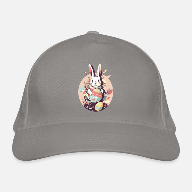 Easter Bunny Organic Baseball Cap