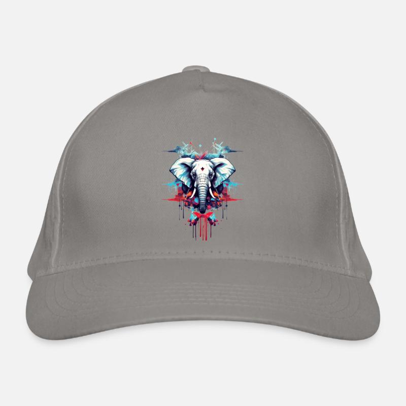 Designer Style éléphant Casquette classique bio