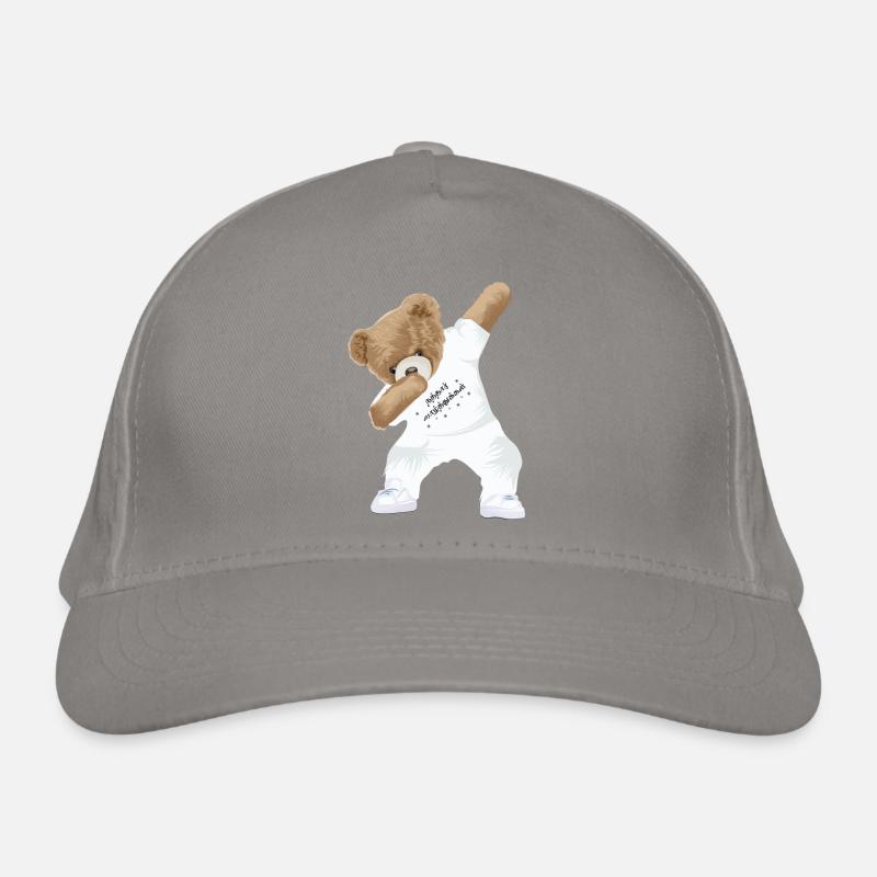 Dabbing Teddy Bio-Baseballkappe