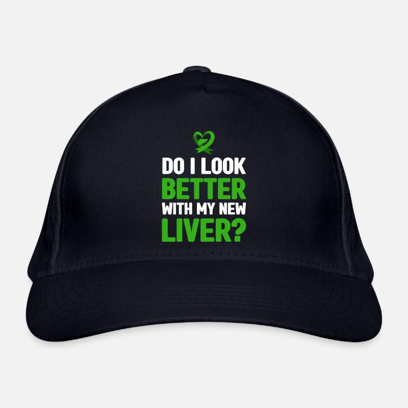 Organspende Leber | Organspender Arzt Geschenkidee Bio-Baseballkappe