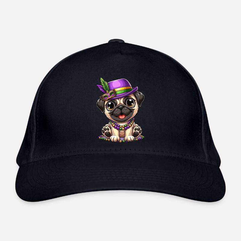 Carlin comique de Mardi Gras Casquette classique bio