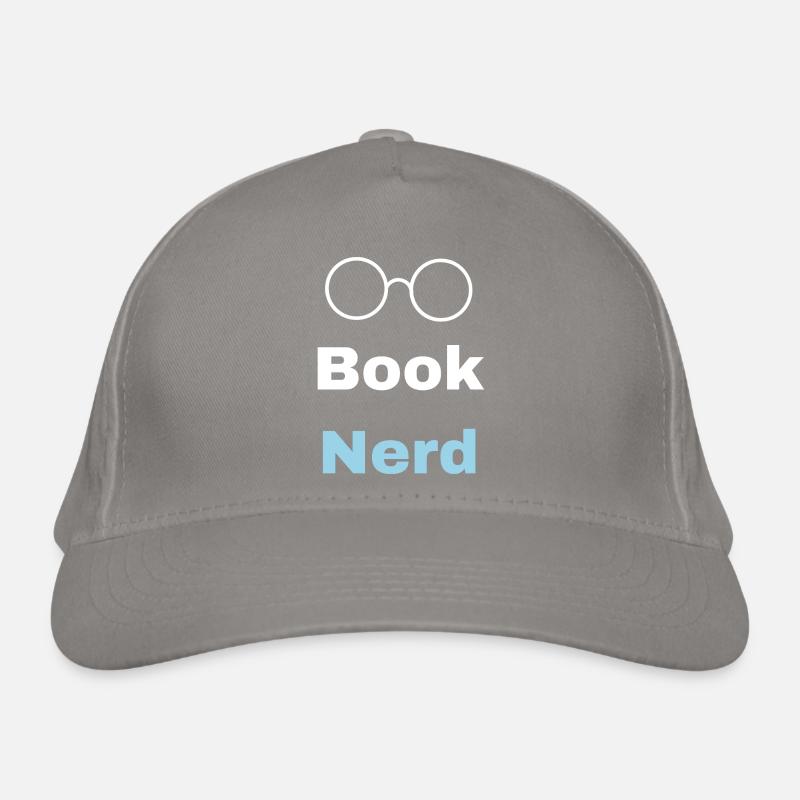 Buch-Nerd Bio-Baseballkappe