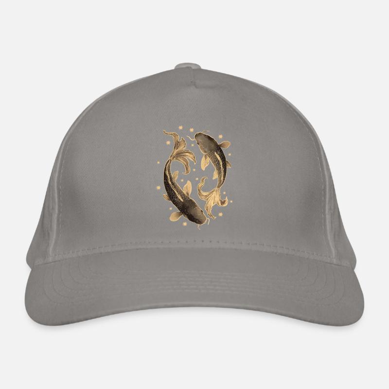 Koi Carp Organic Baseball Cap