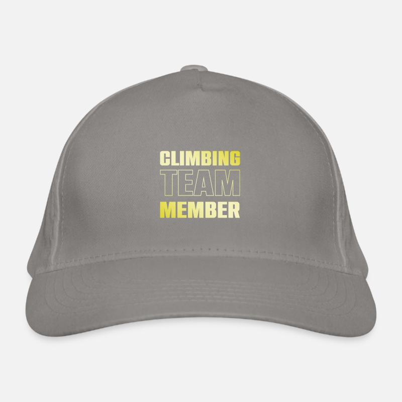Équipe d'escalade Casquette classique bio