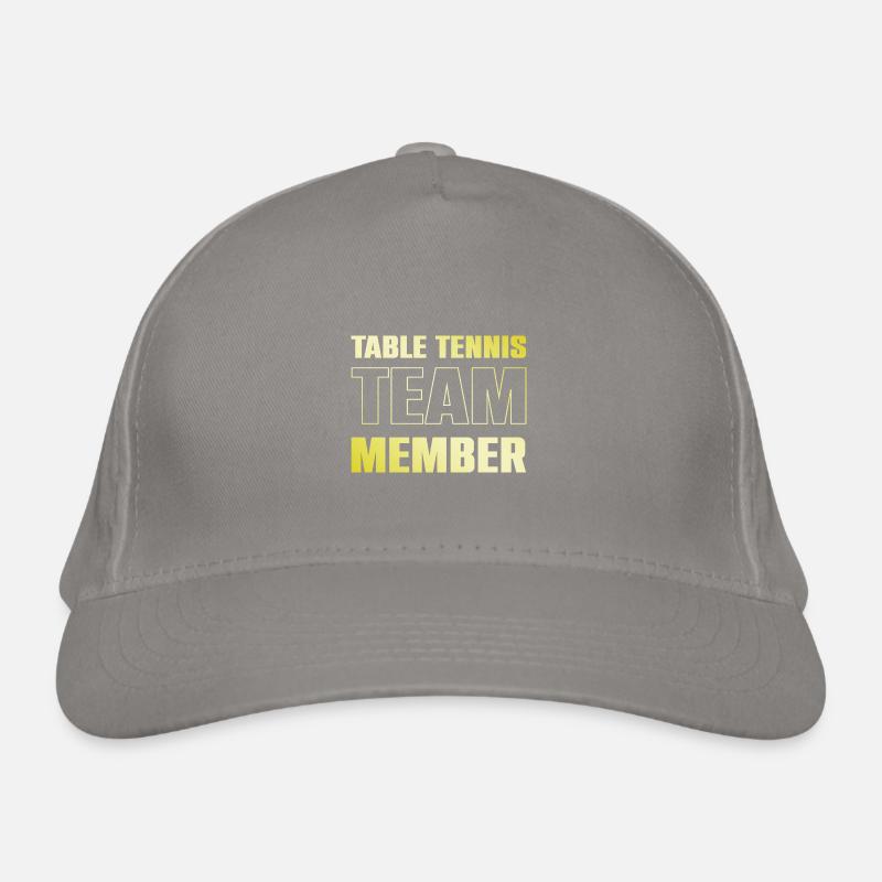 Table Tennis Team Bio-Baseballkappe