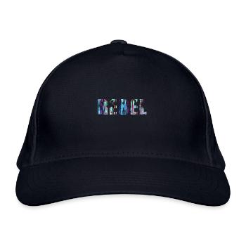 rebel,font,colorful,painting,graffiti,blue - Organic Baseball Cap - navy - Front