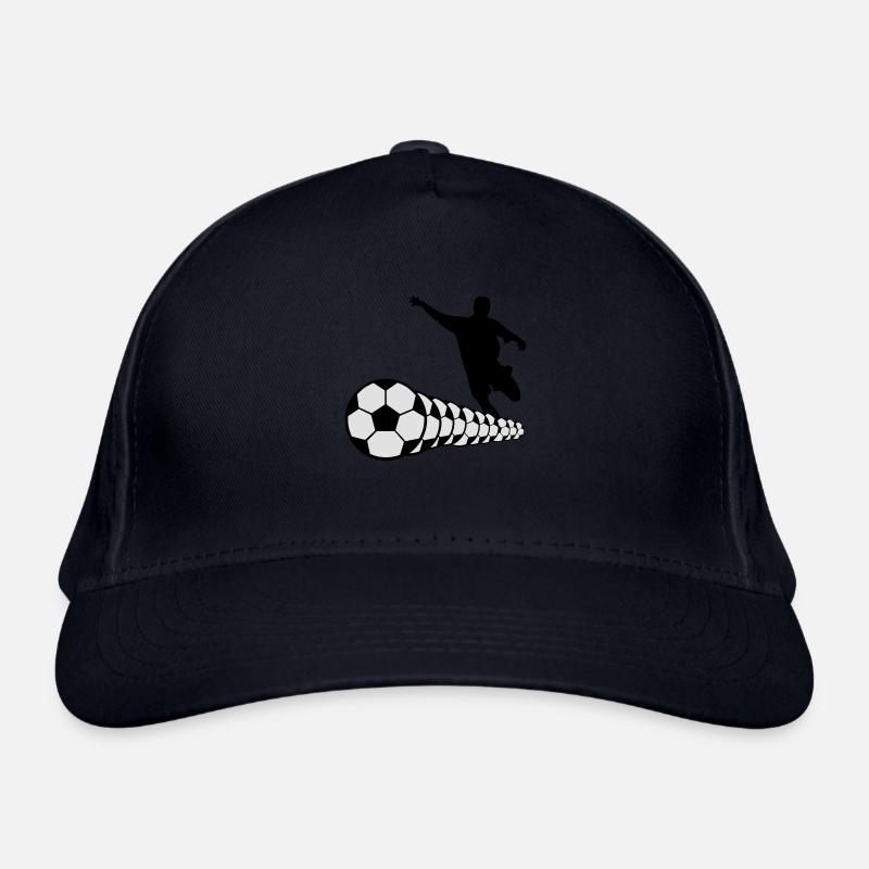 Fußballer Fußball 2c Bio-Baseballkappe