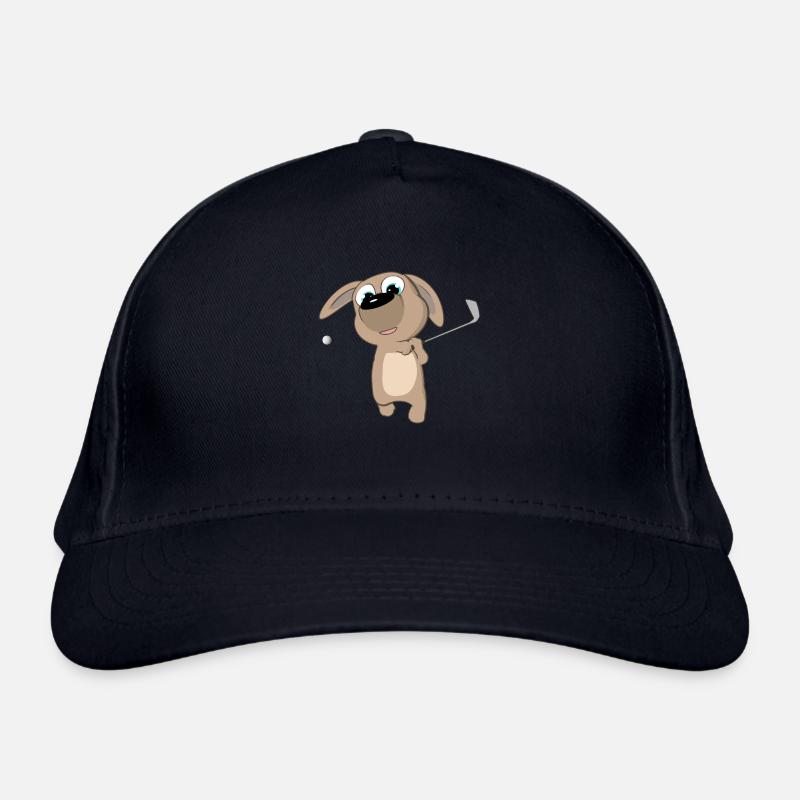 Welpe Golf Schwung Bio-Baseballkappe