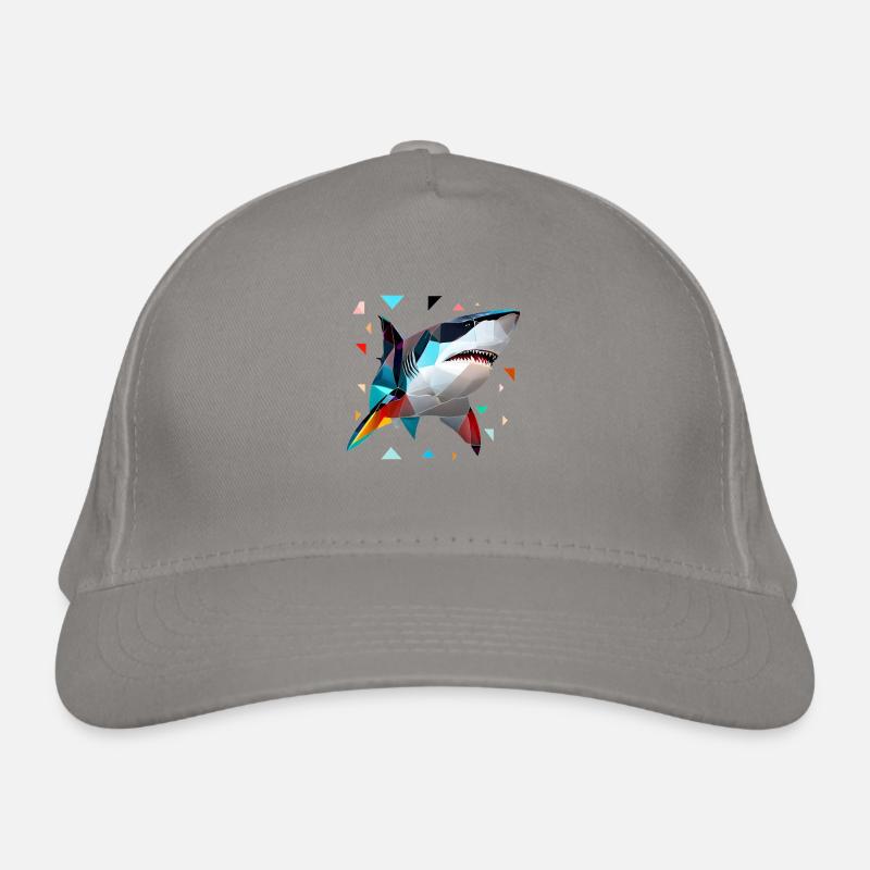 Requin blanc Casquette classique bio