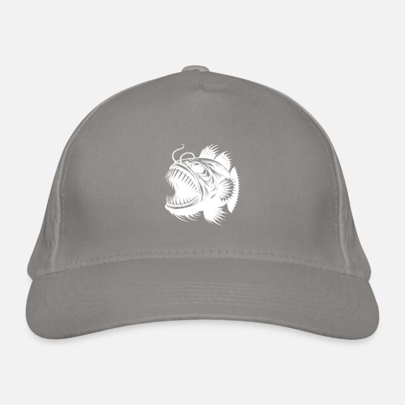 deep-sea fish with sharp teeth Organic Baseball Cap