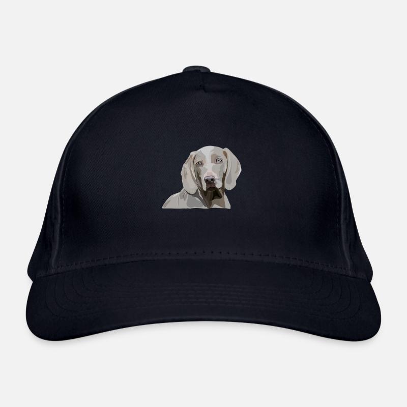 Weimaraner Bio-Baseballkappe