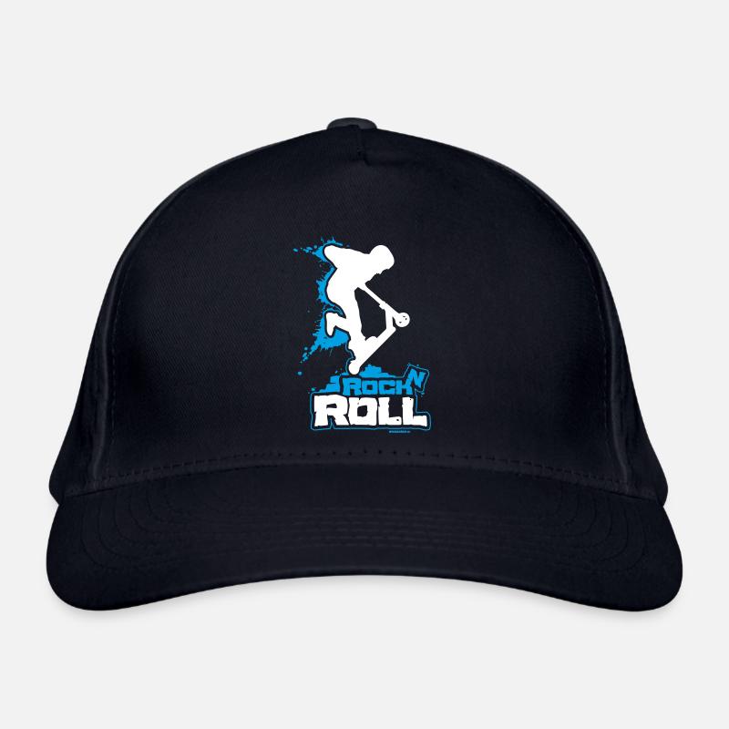 Scooter Stunt Roller Rock n Roll Casquette classique bio