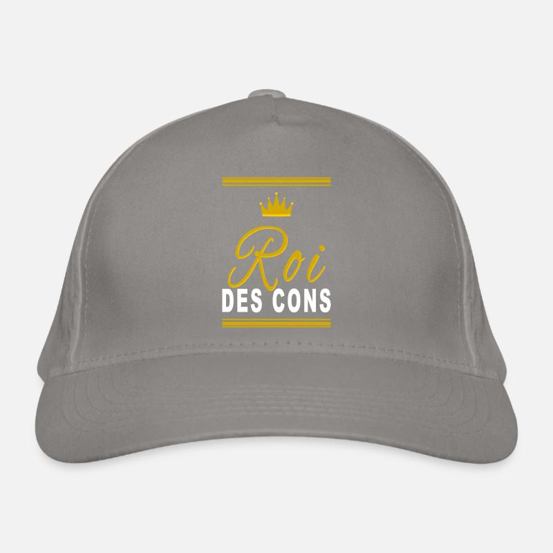 Roi des cons Casquette classique bio