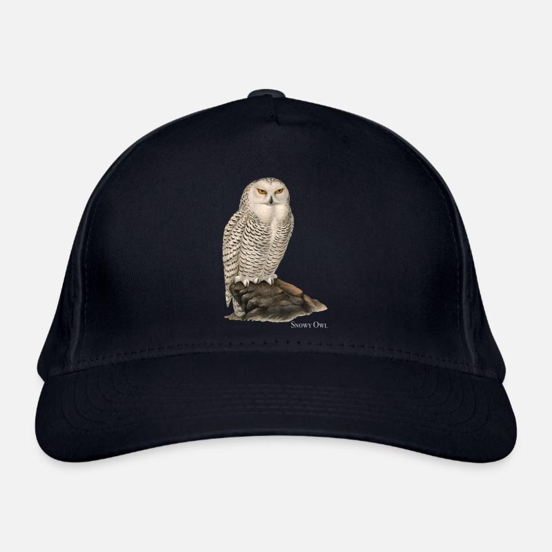 Snowy Owl Bio-Baseballkappe