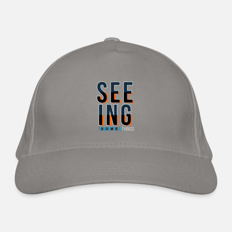 Seeing somethings Organic Baseball Cap
