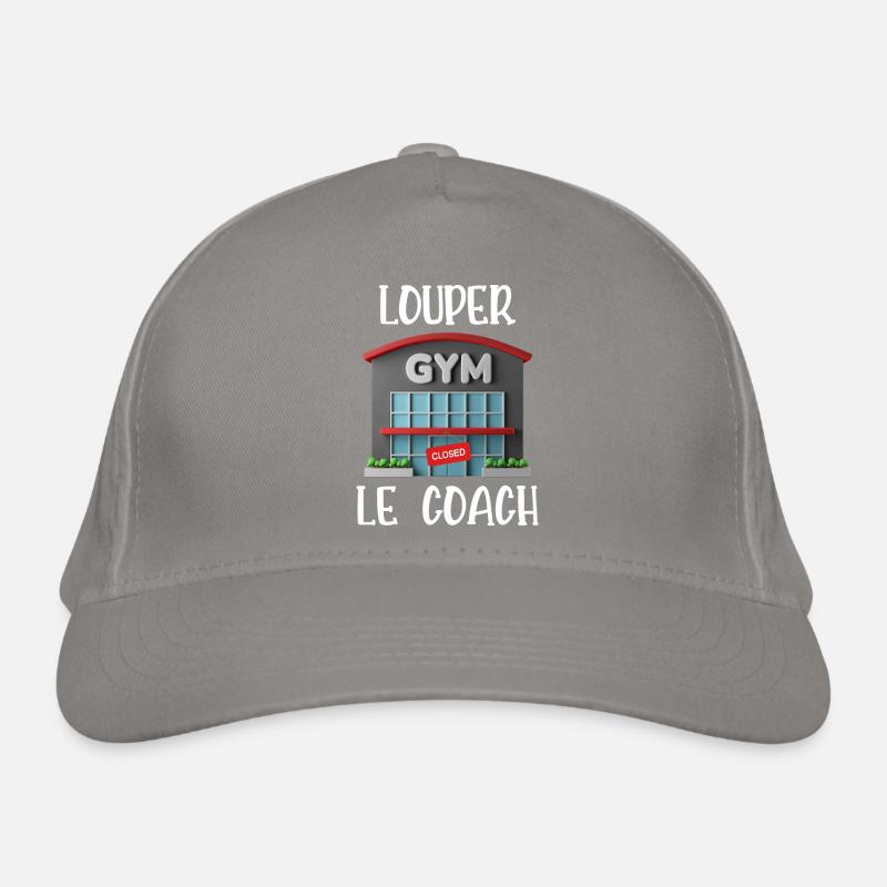 louper le coach Casquette classique bio