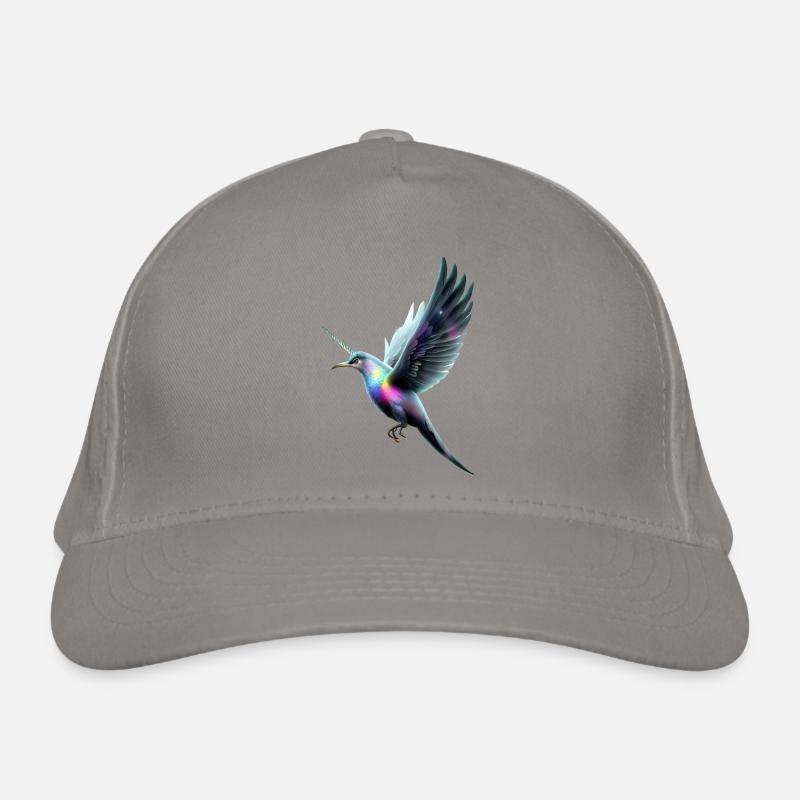 Einhorn Vogel Bio-Baseballkappe