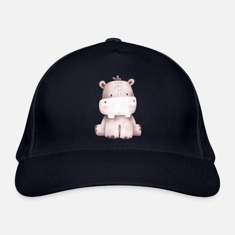 Hippo Organic Baseball Cap
