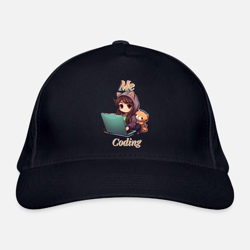 « Code Cutie: Codage de fille inspiré de l’anime » Casquette classique bio