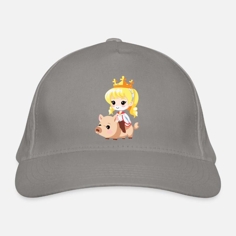 Conte de fées de princesse cochon Casquette classique bio