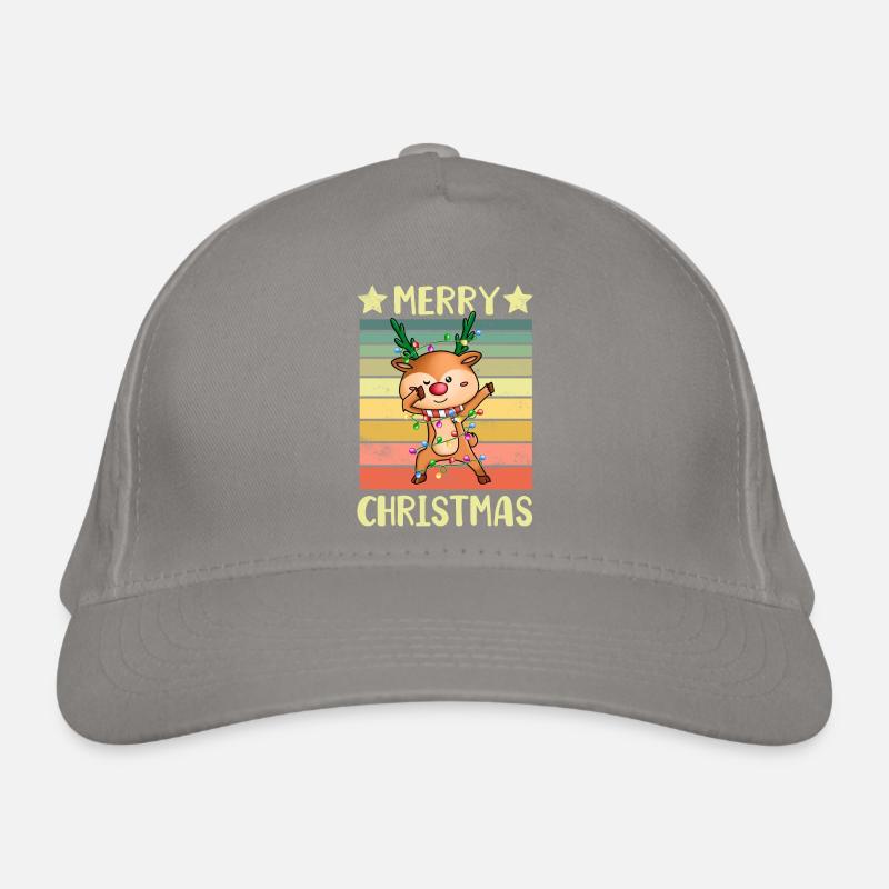 Joyeux Noël Renne Casquette classique bio