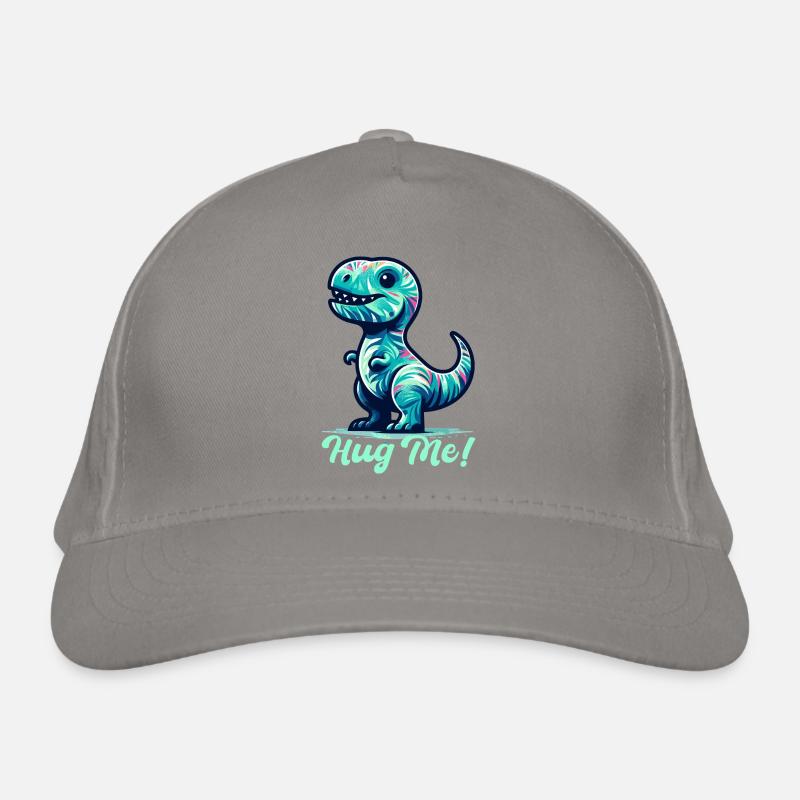 T-Rex Umarme mich Umarmen Geschenk Bio-Baseballkappe
