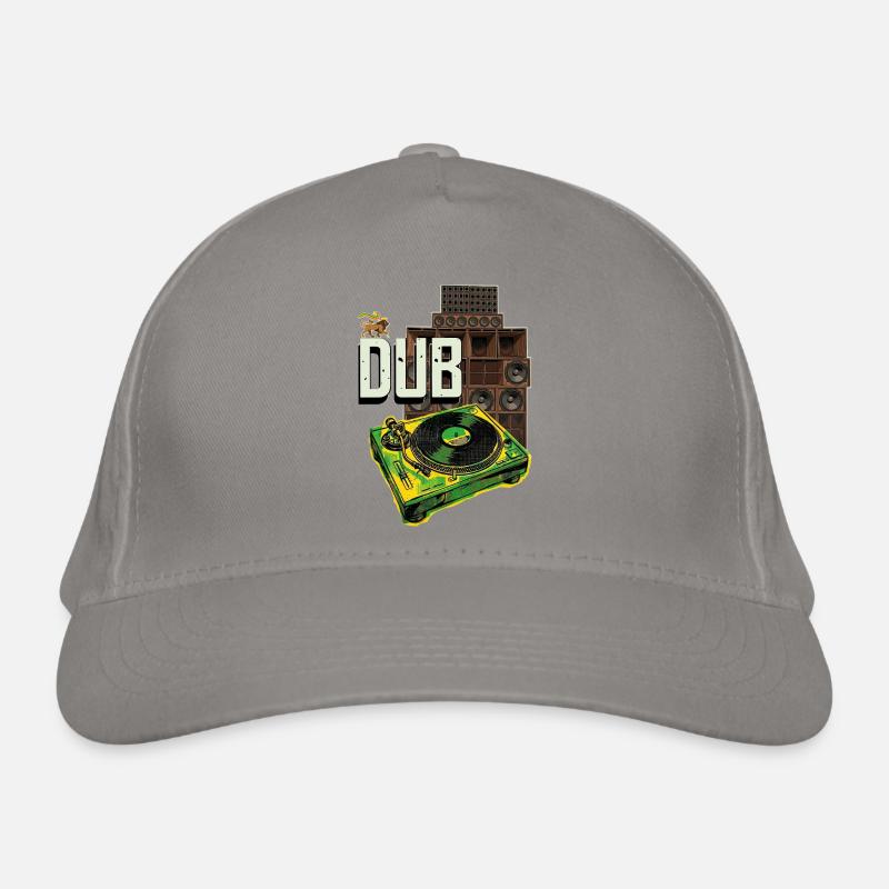 Dub Reggae Soundsystem Plattenspieler Bio-Baseballkappe